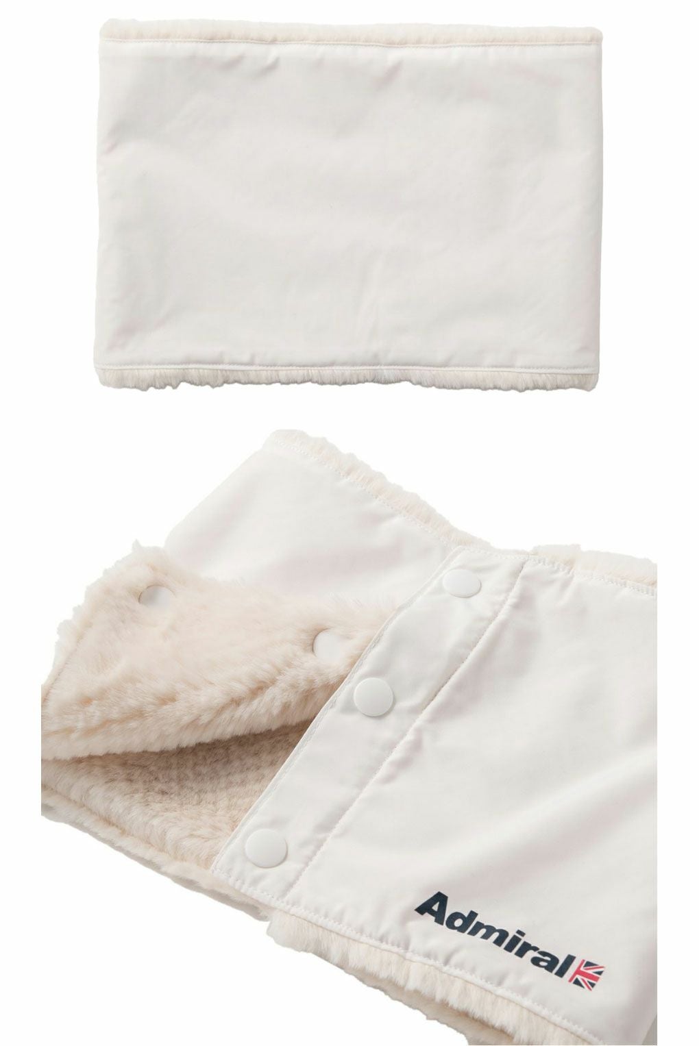 アドミラルAdmiralGolfネックウォーマーボタンホックタフタADMB5B14ゴルフ2025秋冬モデル日本正規品