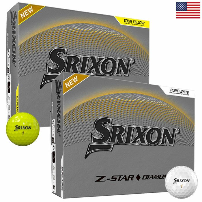 【未使用】SRIXON スリクソン ゼットスター ダイアモンド 3ダース スリクソン 2025 Z-STAR DIAMOND 3 ゴルフボール 1ダース 12球入