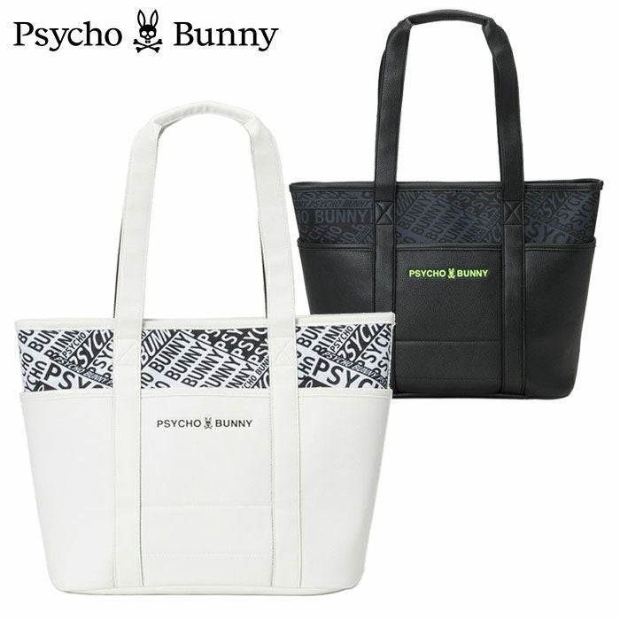 サイコバニーPsychoBunnyトートバッグFLAGSHIPPBMG5FB4ゴルフラウンドトートバッグ2025年モデル日本正規品
