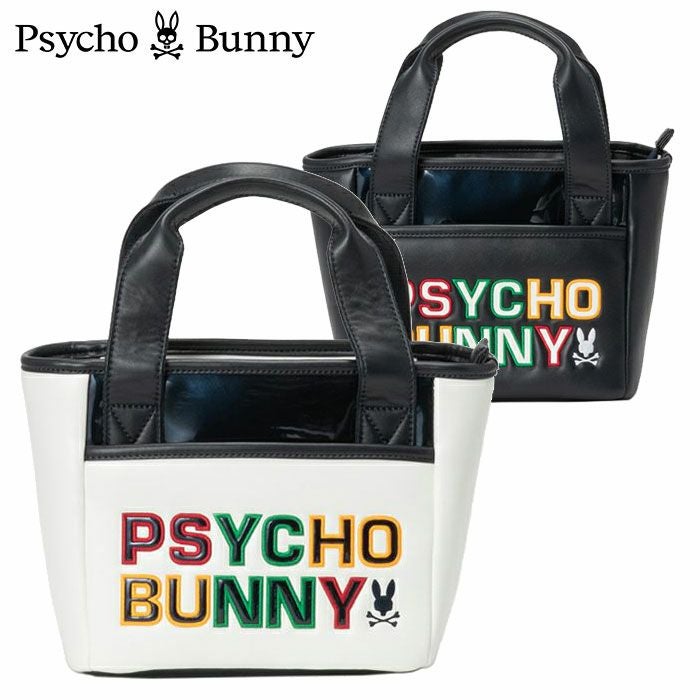 サイコバニーPsychoBunnyラウンドバッグLOGOARTPBMG5FB7ゴルフラウンドトートバッグ2025年モデル日本正規品
