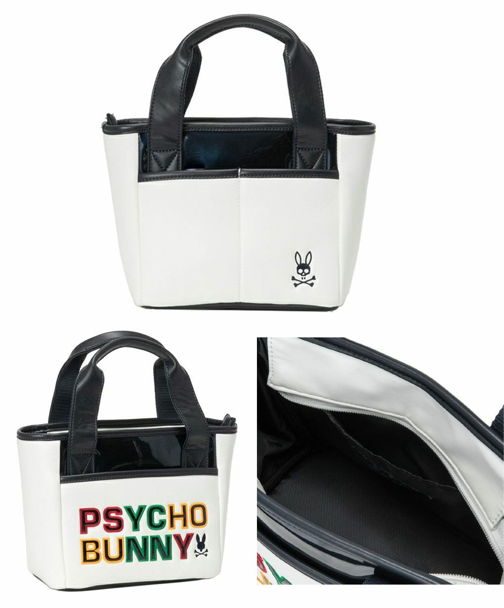 サイコバニーPsychoBunnyラウンドバッグLOGOARTPBMG5FB7ゴルフラウンドトートバッグ2025年モデル日本正規品