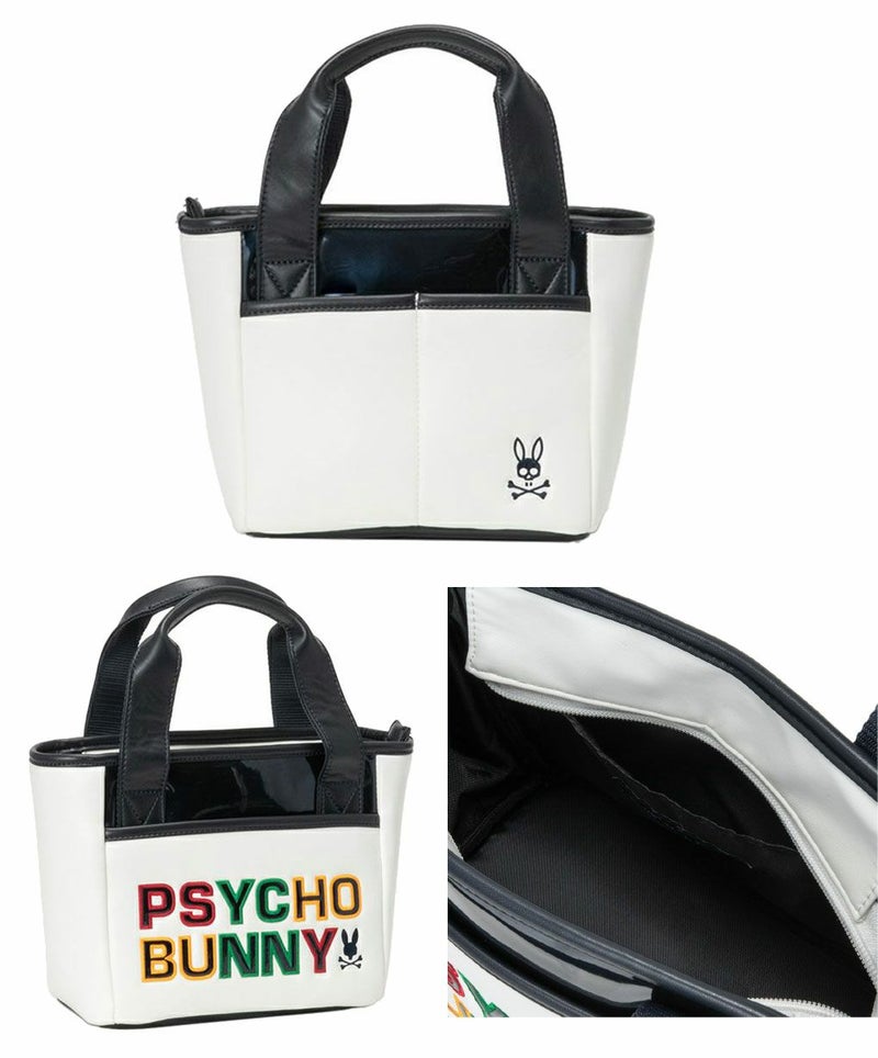 サイコバニーPsychoBunnyラウンドバッグLOGOARTPBMG5FB7ゴルフラウンドトートバッグ2025年モデル日本正規品
