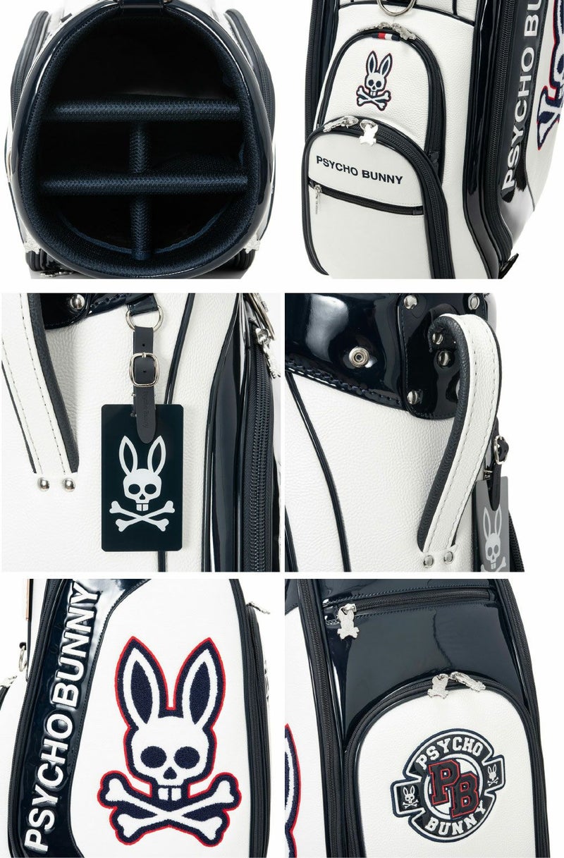 サイコバニーPsychoBunnyカートキャディバッグEXCLUSIVEEDITION9.0型PBMG5FC146インチ対応ゴルフバッグ2025年モデル日本正規品