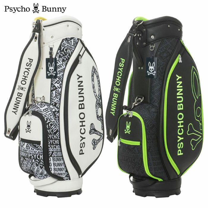サイコバニーPsychoBunnyカートキャディバッグFLAGSHIP9.0型PBMG5FC346インチ対応ゴルフバッグ2025年モデル日本正規品