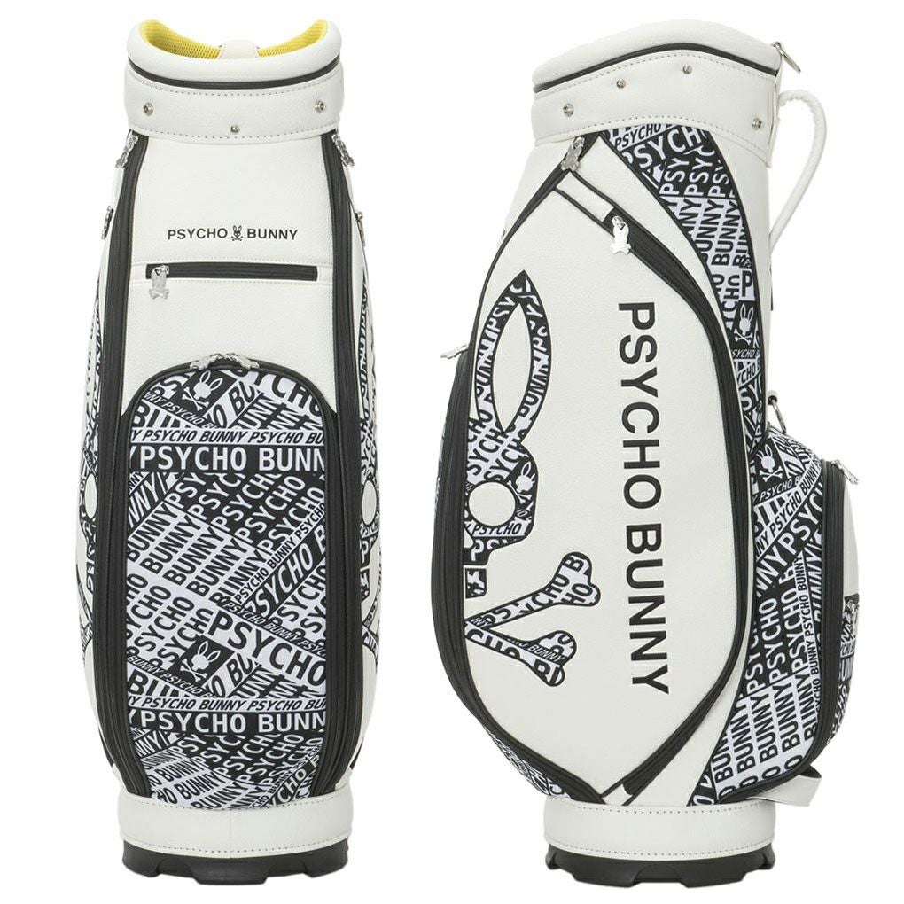 サイコバニーPsychoBunnyカートキャディバッグFLAGSHIP9.0型PBMG5FC346インチ対応ゴルフバッグ2025年モデル日本正規品