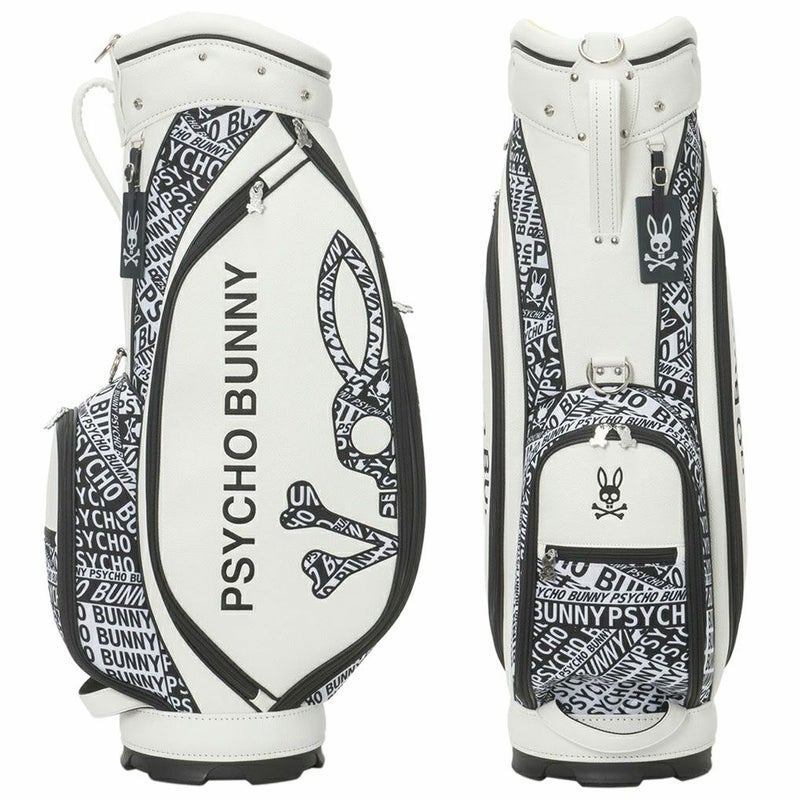 サイコバニーPsychoBunnyカートキャディバッグFLAGSHIP9.0型PBMG5FC346インチ対応ゴルフバッグ2025年モデル日本正規品