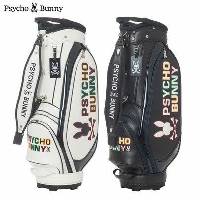サイコバニーPsychoBunnyLOGOARTキャディバッグ9.0型PBMG5FC446インチ対応ゴルフバッグ2025年モデル日本正規品