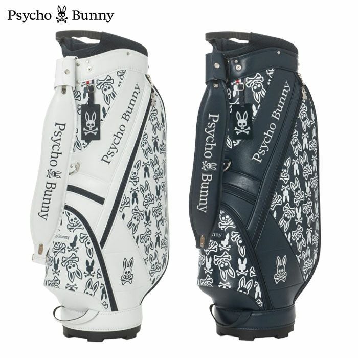 サイコバニーPsychoBunnyカートキャディバッグMONOGRAM9.0型PBMG5FC546インチ対応ゴルフバッグ2025年モデル日本正規品