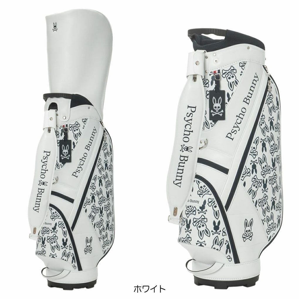 サイコバニーPsychoBunnyカートキャディバッグMONOGRAM9.0型PBMG5FC546インチ対応ゴルフバッグ2025年モデル日本正規品