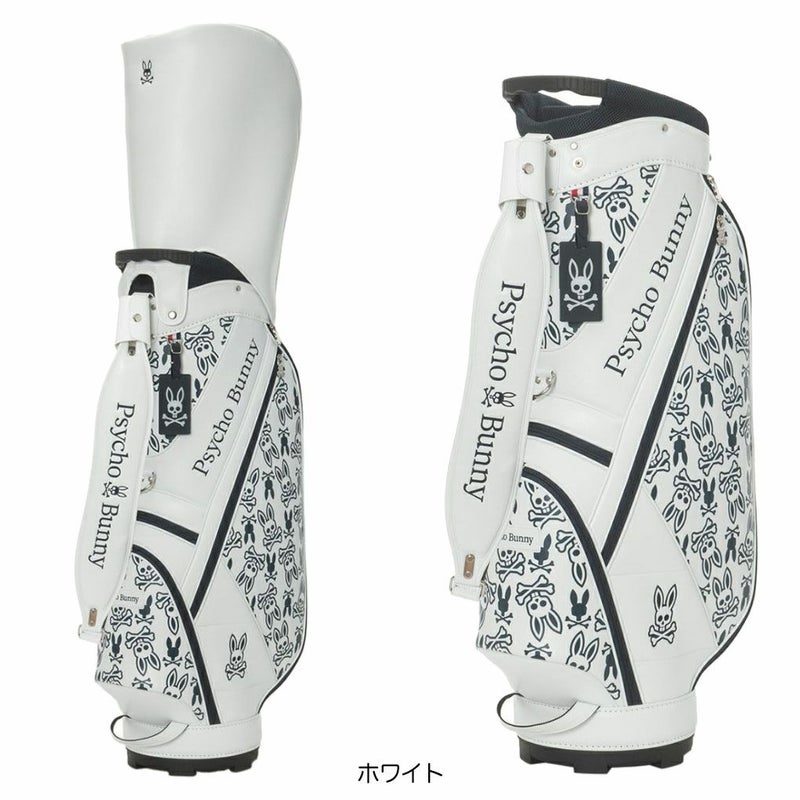 サイコバニーPsychoBunnyカートキャディバッグMONOGRAM9.0型PBMG5FC546インチ対応ゴルフバッグ2025年モデル日本正規品