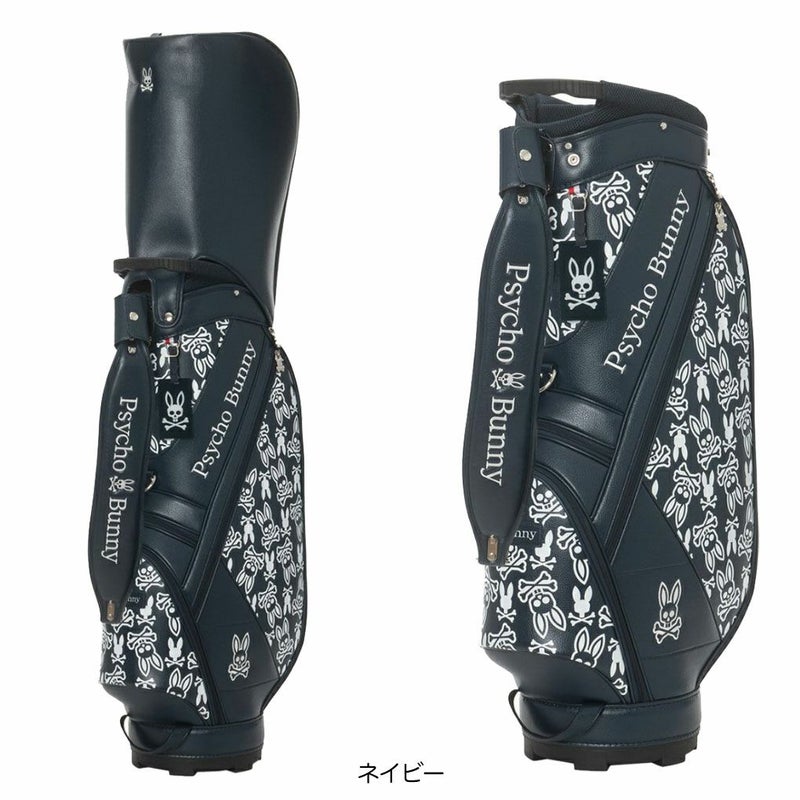 サイコバニーPsychoBunnyカートキャディバッグMONOGRAM9.0型PBMG5FC546インチ対応ゴルフバッグ2025年モデル日本正規品