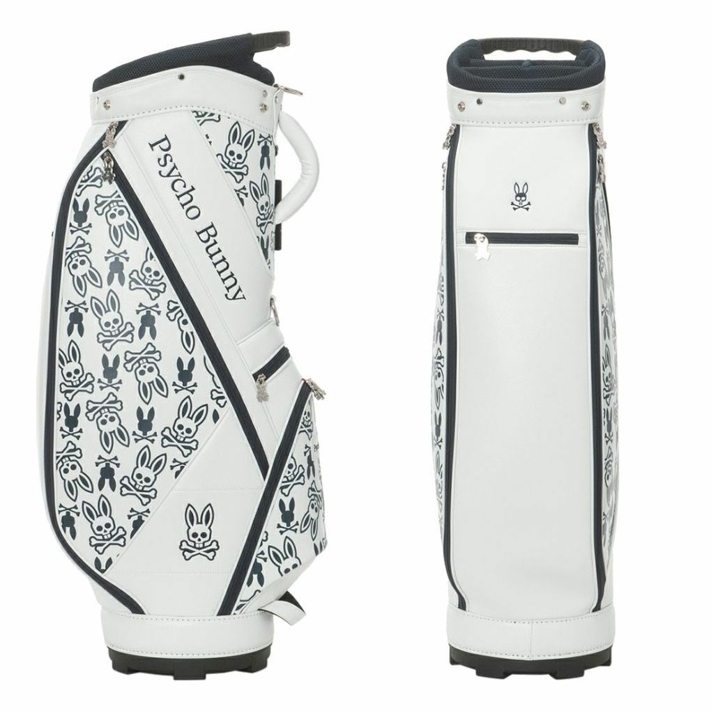 サイコバニーPsychoBunnyカートキャディバッグMONOGRAM9.0型PBMG5FC546インチ対応ゴルフバッグ2025年モデル日本正規品