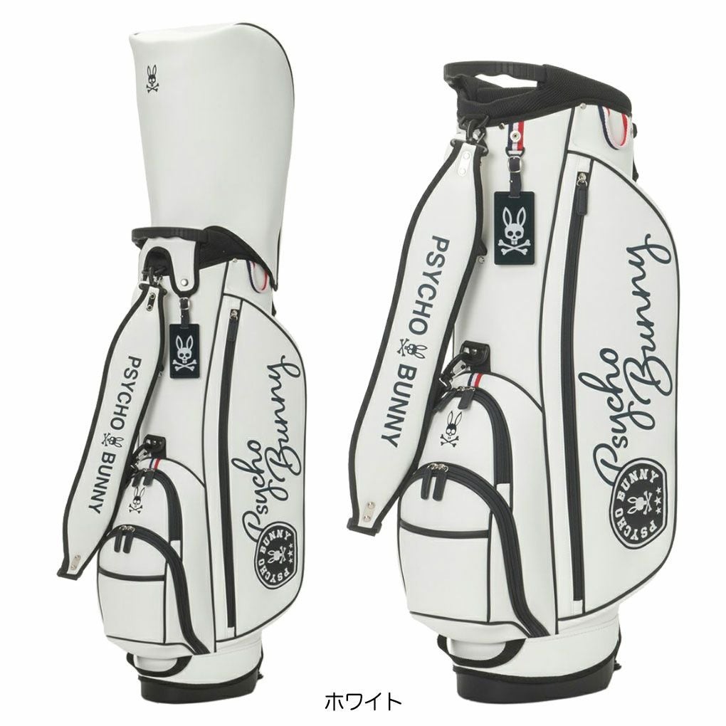 サイコバニーPsychoBunnyスタンドキャディバックLWG9.0型 PBMG5FC646インチ対応ゴルフバッグ2025年モデル日本正規品