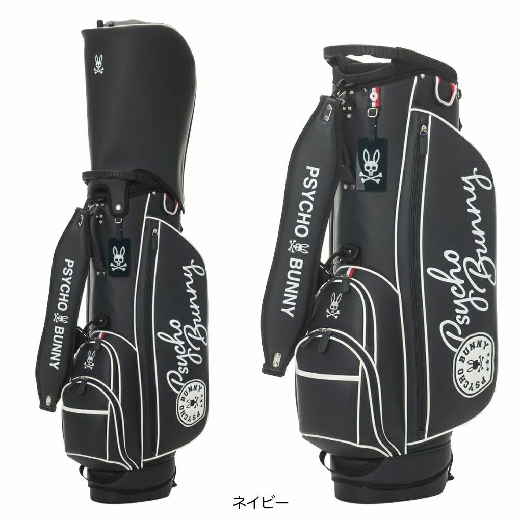 サイコバニーPsychoBunnyスタンドキャディバックLWG9.0型 PBMG5FC646インチ対応ゴルフバッグ2025年モデル日本正規品