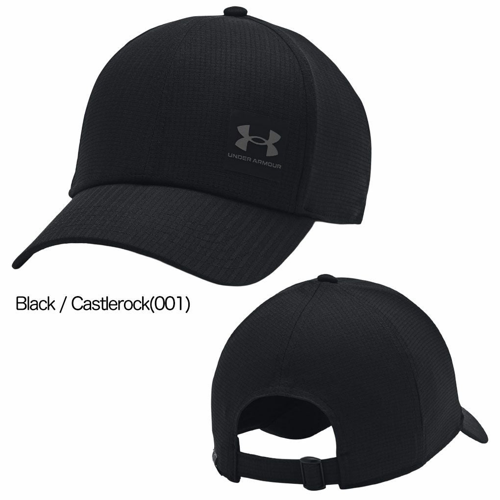 アンダーアーマーUAアイソチル アーマーベントアジャスタブルキャップ1383440メンズ帽子ゴルフUNDERARMOUR2025秋冬モデル日本正規品