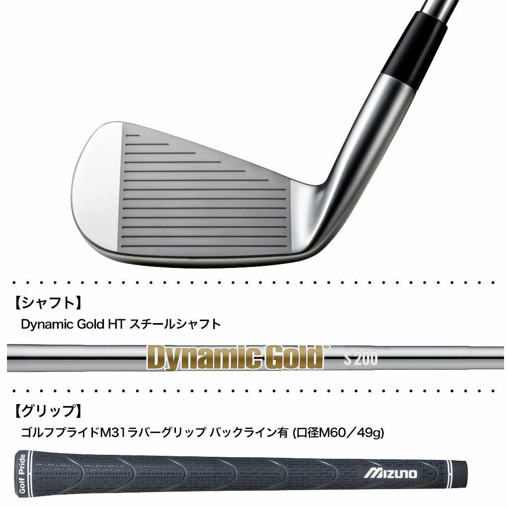ミズノ Mizuno Pro S-1 アイアン 6本組(No.5～9、PW) メンズ 右用