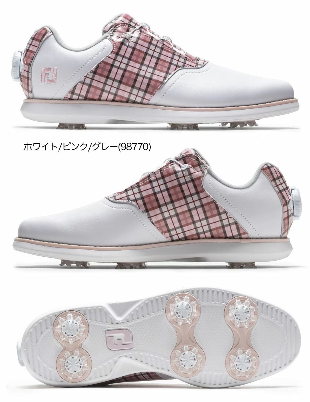 ☆未使用☆フットジョイ レディース ゴルフシューズ 23cm　BOA FootJoy（フットジョイ） ゴルフシューズ レディース FUEL BOA フュ