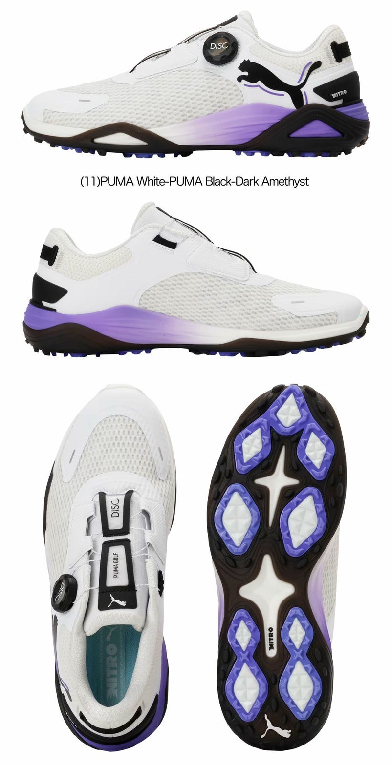 プーマメンズゴルフシャドウキャットニトロディスクスパイクレスシューズ310219ゴルフシューズPUMA2025年モデル日本正規品