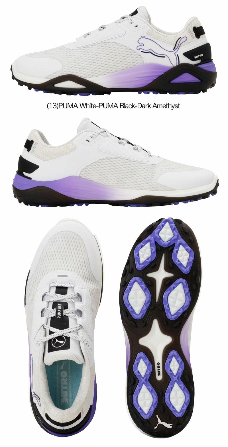 プーマメンズゴルフシャドウキャットニトロスパイクレスシューズ310249ゴルフシューズPUMA2025年モデル日本正規品