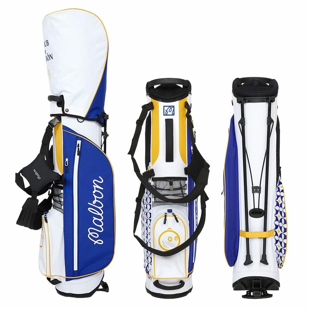 マルボン Malbon Golf キャディバッグ M-9152 4分割トップ Malbon Golf