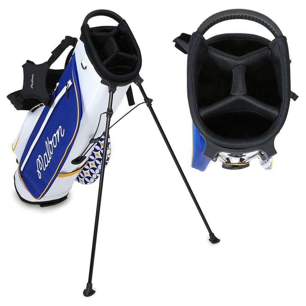 マルボンMalbonGolfキャディバッグM-91525分割トップMalbonGolf2025年モデル正規品