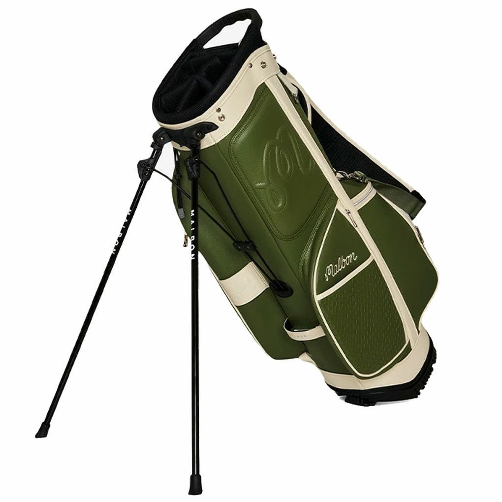 マルボン Malbon Golf キャディバッグ M-9152 5分割トップ Malbon Golf