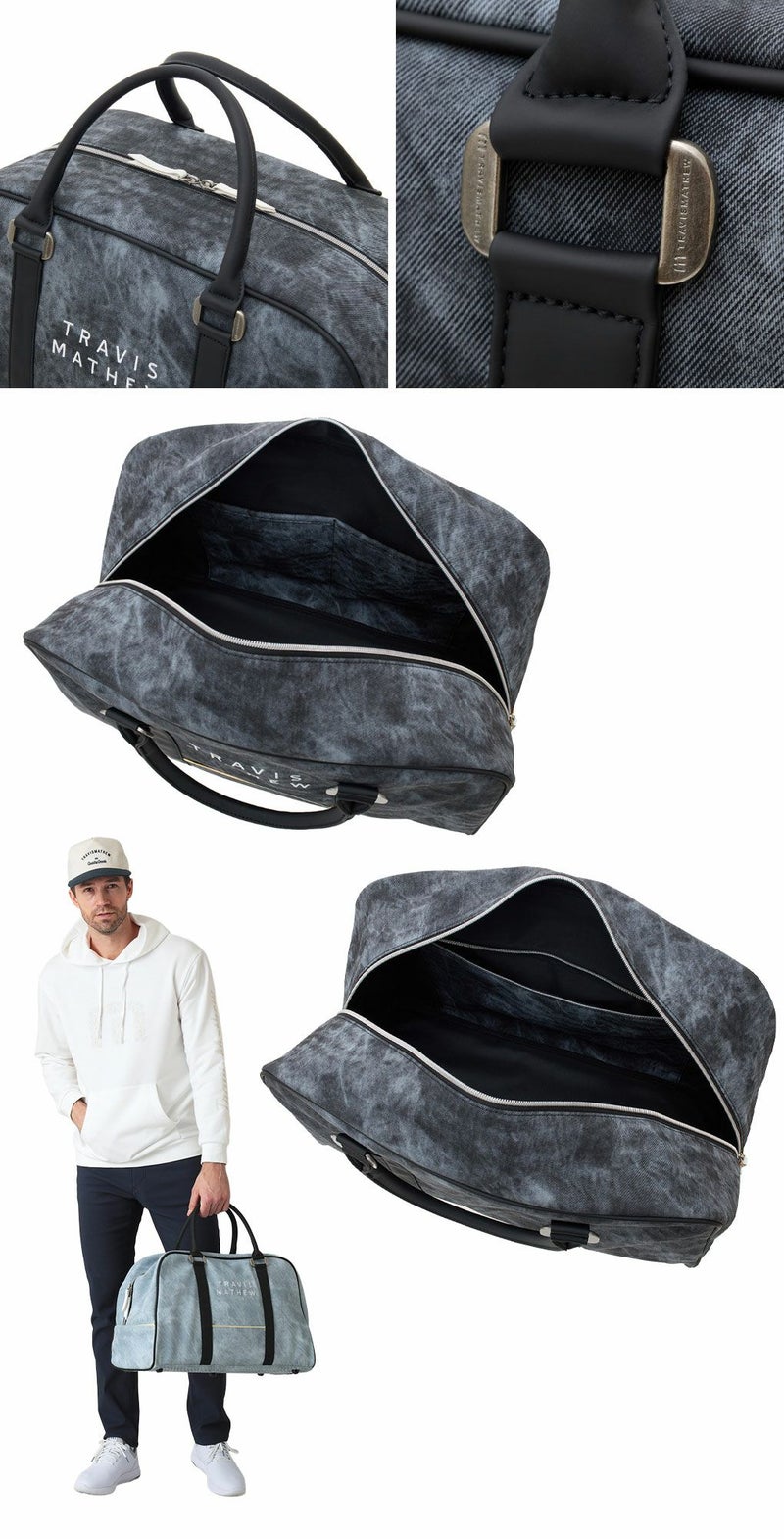 トラヴィスマシューMOTIFボストンバッグ7AM902鞄ゴルフTravisMathew2025年モデル日本正規品