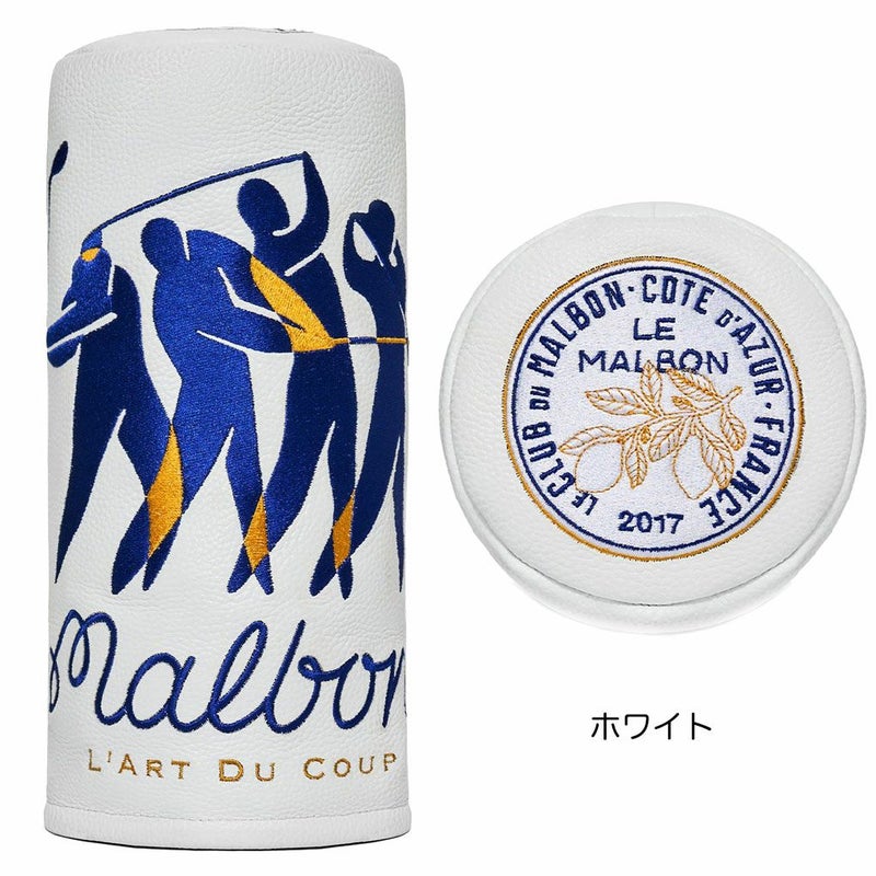 マルボンヘッドカバーMatisse DriverWhiteドライバー用数量限定品ゴルフM-9153MalbonGolf2025年モデル正規品