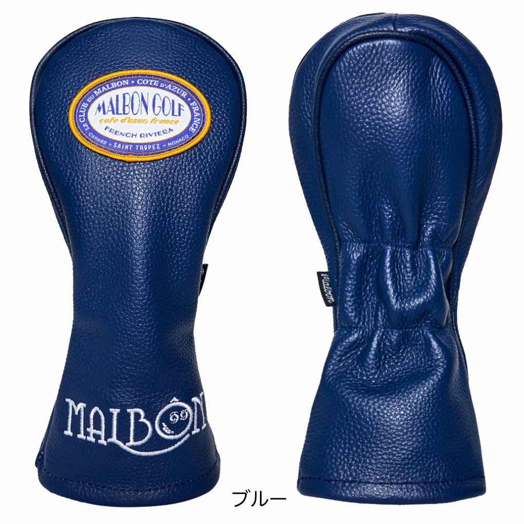 マルボンヘッドカバーChateauWoodBlueフェアウェイウッド用数量限定品ゴルフM-9154MalbonGolf2025年モデル正規品
