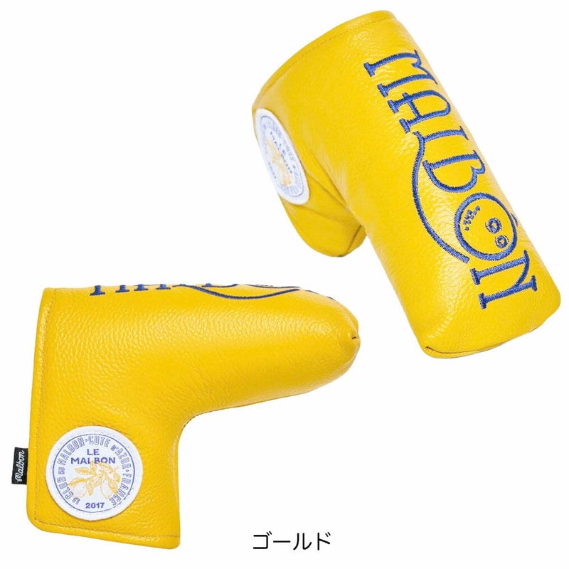 マルボンヘッドカバーパターカバーGRASSEBLADECOVERGold数量限定品ゴルフM-9156MalbonGolf2025年モデル正規品