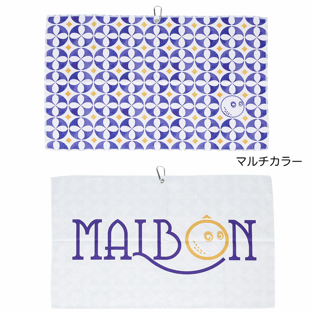 マルボン タオル RIVIERA GOLF TOWEL Multi ゴルフ M-9158 Malbon Golf