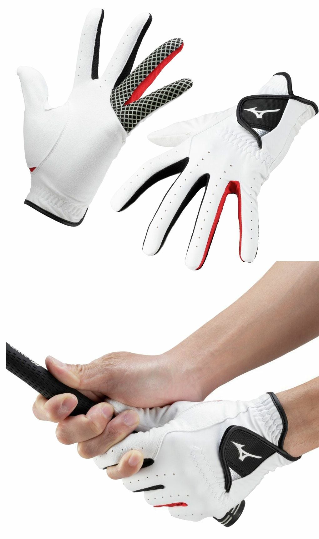 ミズノゴルフグローブCOMFYGRIPコンフィグリップ手袋5MGML551メンズ左手用右利き2025年モデルmizunogolf日本正規品