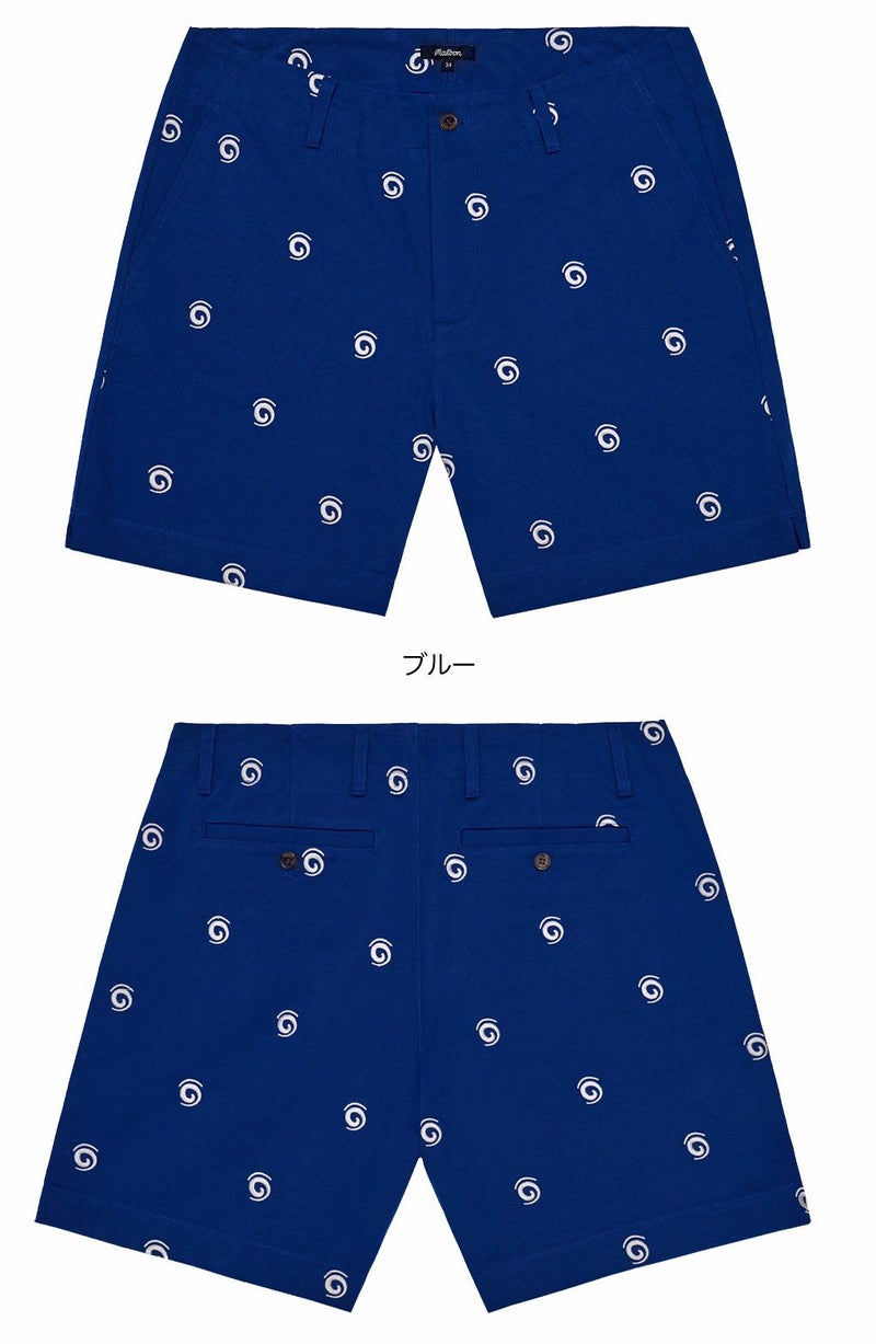 マルボンMalbonGolfショートパンツMALACCHIOCHINOSHORTメンズ M-9144ゴルフウェア2025年モデル正規品