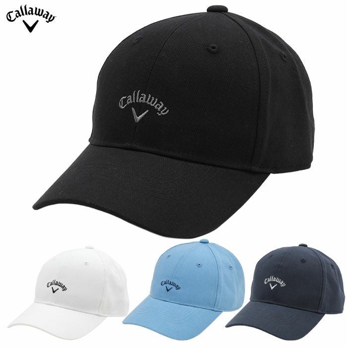 キャロウェイコットンカルゼキャップC25291103メンズゴルフウェア2025秋冬モデル日本正規品