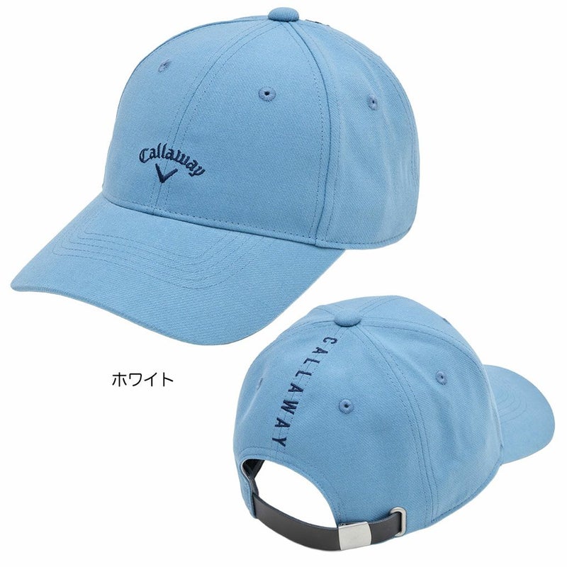 キャロウェイコットンカルゼキャップC25291103メンズゴルフウェア2025秋冬モデル日本正規品