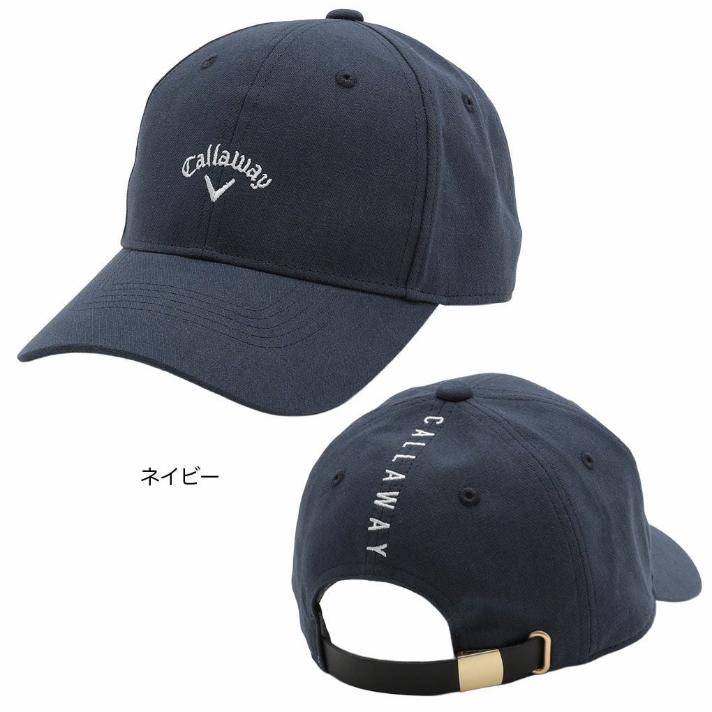 キャロウェイコットンカルゼキャップC25291103メンズゴルフウェア2025秋冬モデル日本正規品