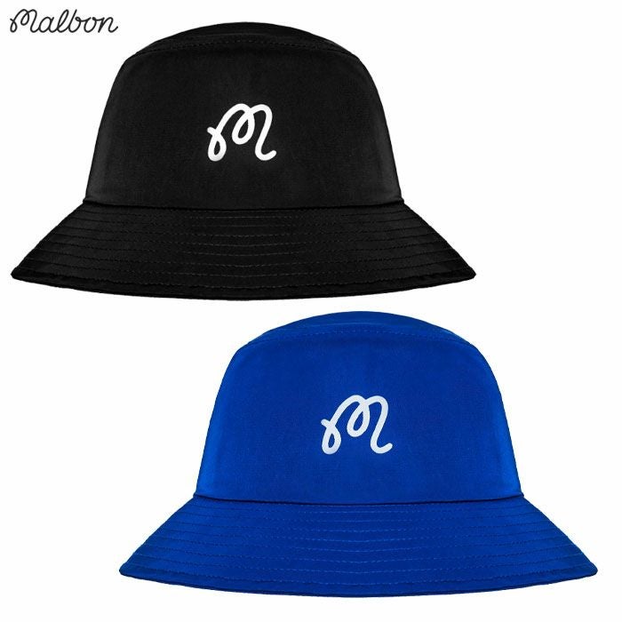 Malbon Golf ハット M-9426 MALBON BUCKET HAT メンズ ゴルフキャップ
