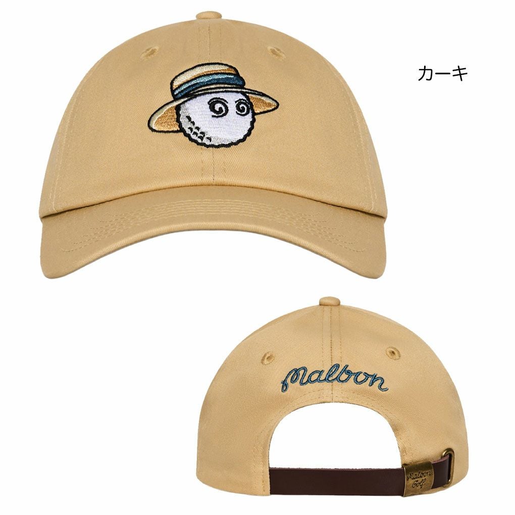 マルボンMalbonGolfキャップROMANODADHATメンズM-9175ゴルフハット帽子2025年モデル正規品