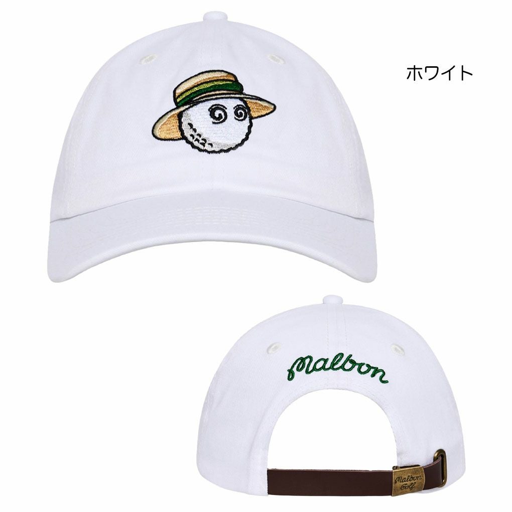 マルボンMalbonGolfキャップROMANODADHATメンズM-9175ゴルフハット帽子2025年モデル正規品