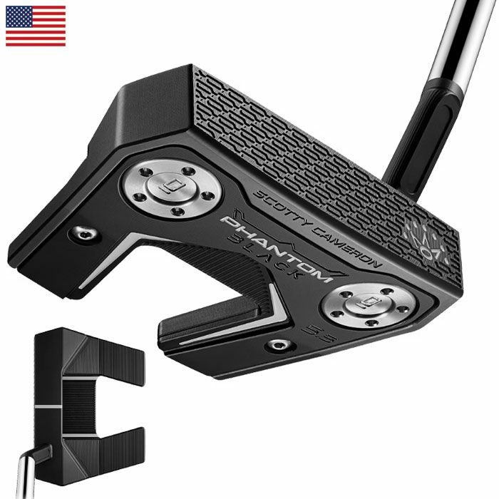 ゴルフパタースコッティキャメロンPhantomBlack5.5パターメンズ右用SCOTTYCAMERON2025年モデルUSA直輸入品