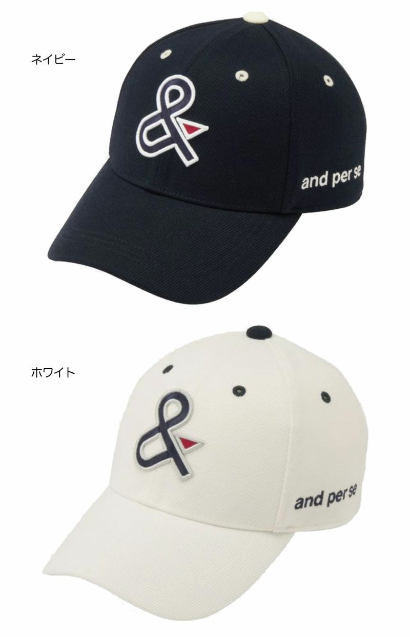 アンパスィキャップAMF8405メンズゴルフキャップ帽子andperse2025秋冬モデル日本正規品