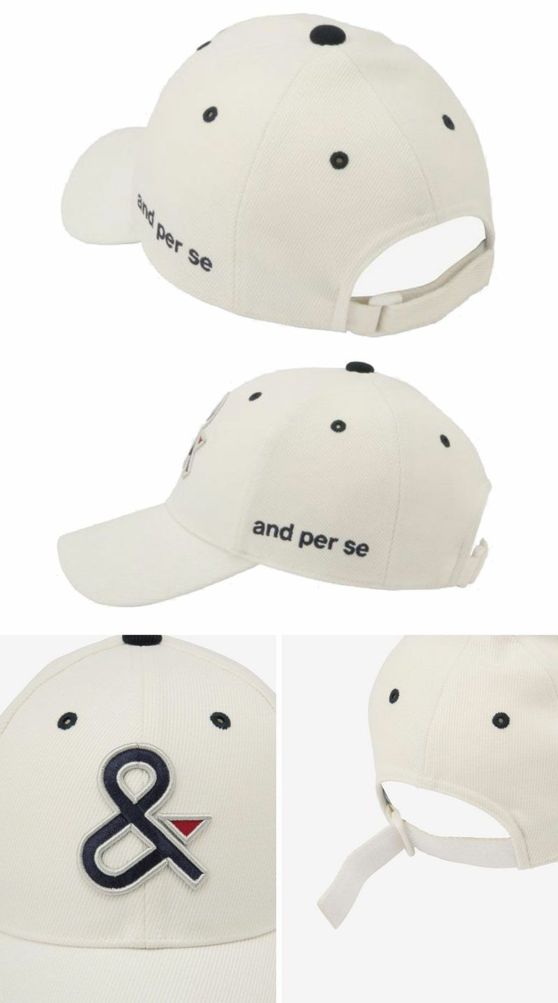 アンパスィキャップAMF8405メンズゴルフキャップ帽子andperse2025秋冬モデル日本正規品