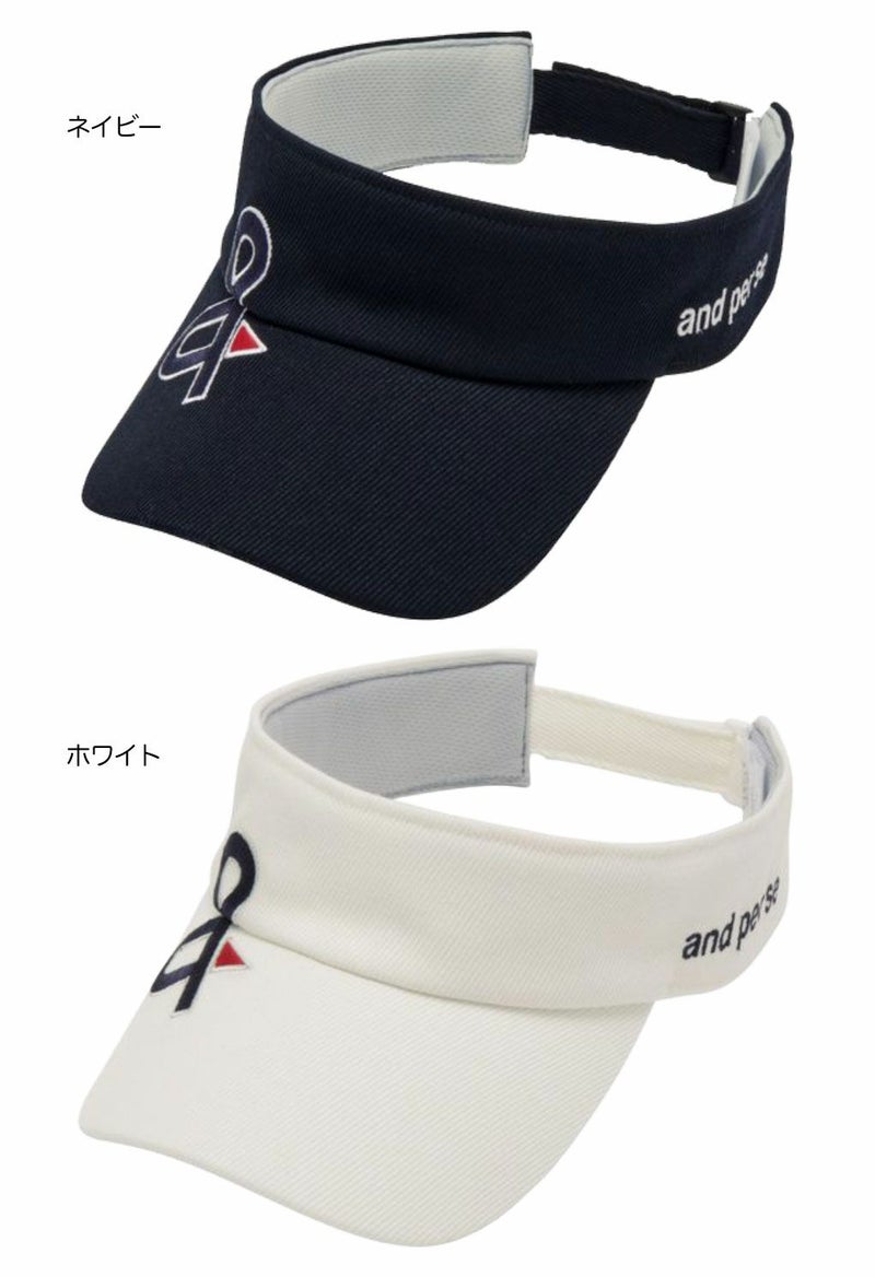 アンパスィバイザーAMF8705メンズゴルフキャップ帽子andperse2025秋冬モデル日本正規品