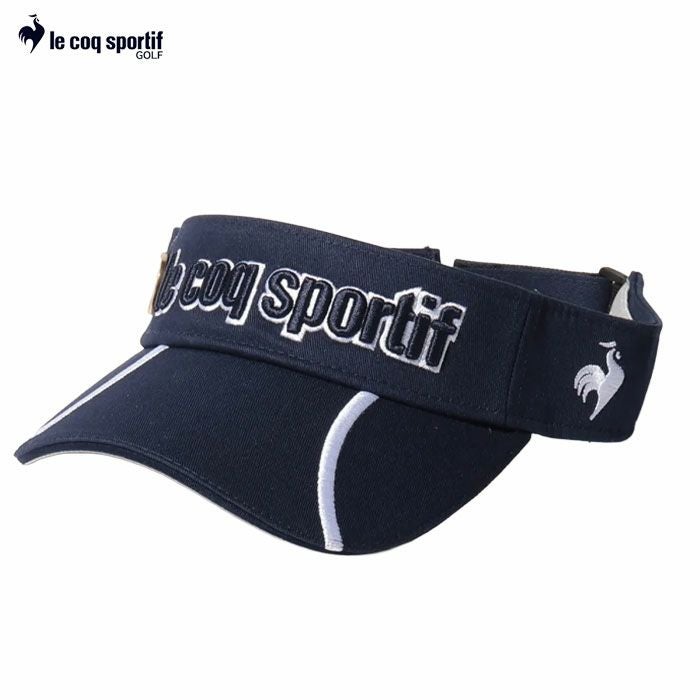 ルコックスポルティフマーカー付きサンバイザーQGBTJC51WメンズlecoqsportifGOLF2025春夏モデル日本正規品