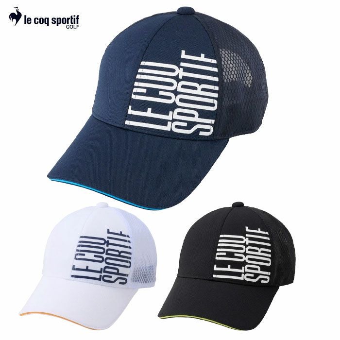 ルコックスポルティフクーリングキャップLG5SCP14MメンズlecoqsportifGOLF2025春夏モデル日本正規品