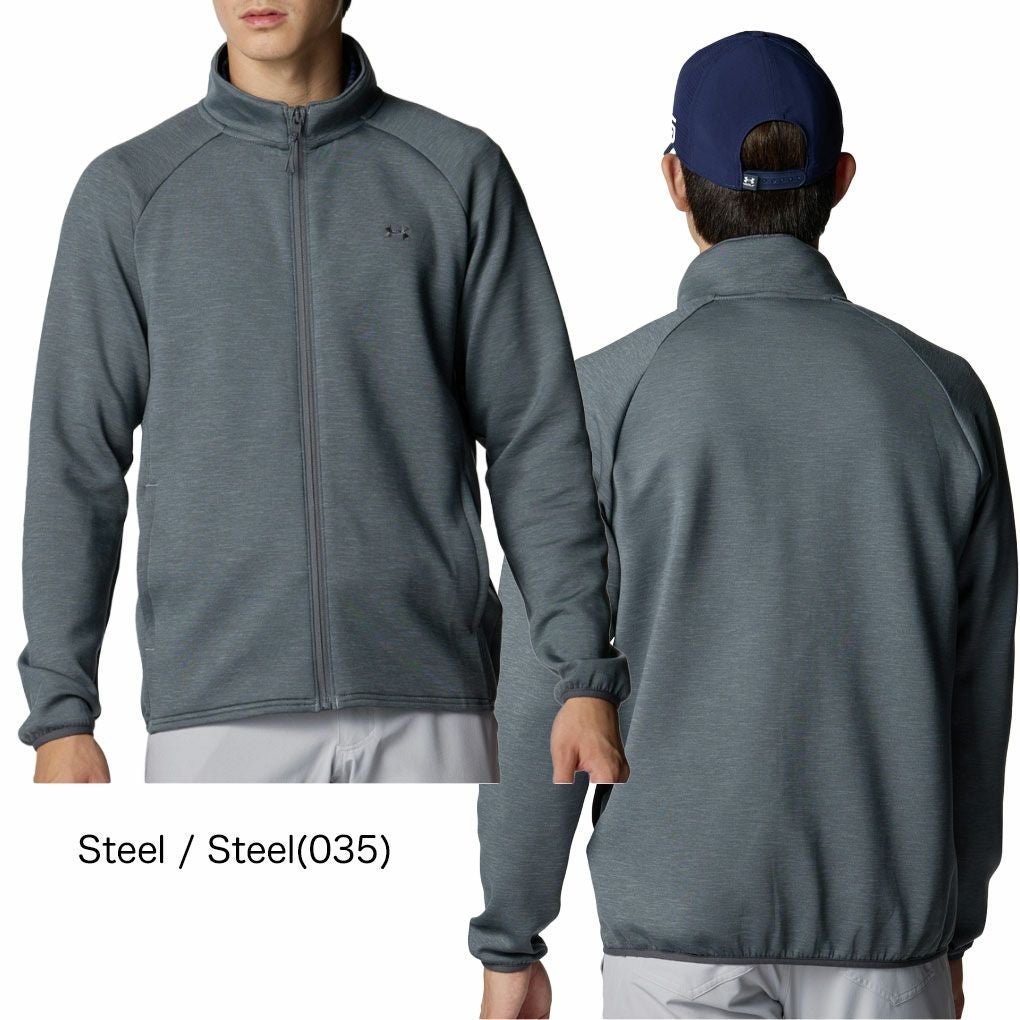 アンダーアーマUAドライブミッドレイヤーフルジップジャケット6007929メンズゴルフウェアゴルフUNDERARMOUR2025秋冬モデル日本正規品