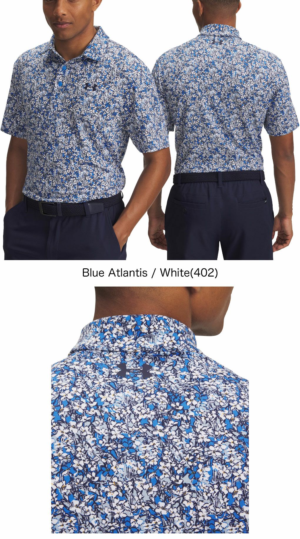 アンダーアーマUAプレーオフ3.0ストライプポロ1378676メンズゴルフウェアゴルフUNDERARMOUR2025秋冬モデル日本正規品