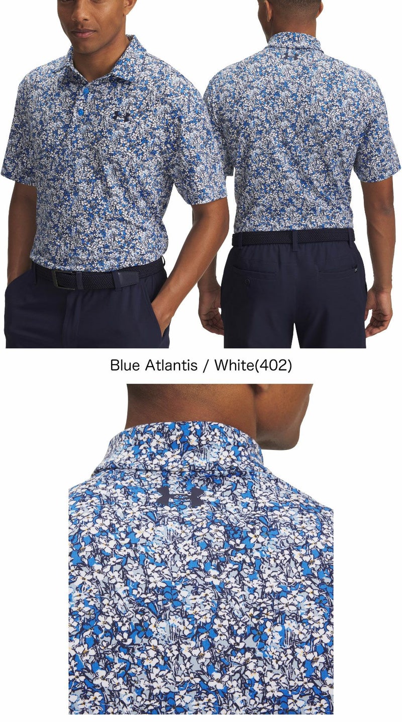 アンダーアーマUAプレーオフ3.0ストライプポロ1378676メンズゴルフウェアゴルフUNDERARMOUR2025秋冬モデル日本正規品