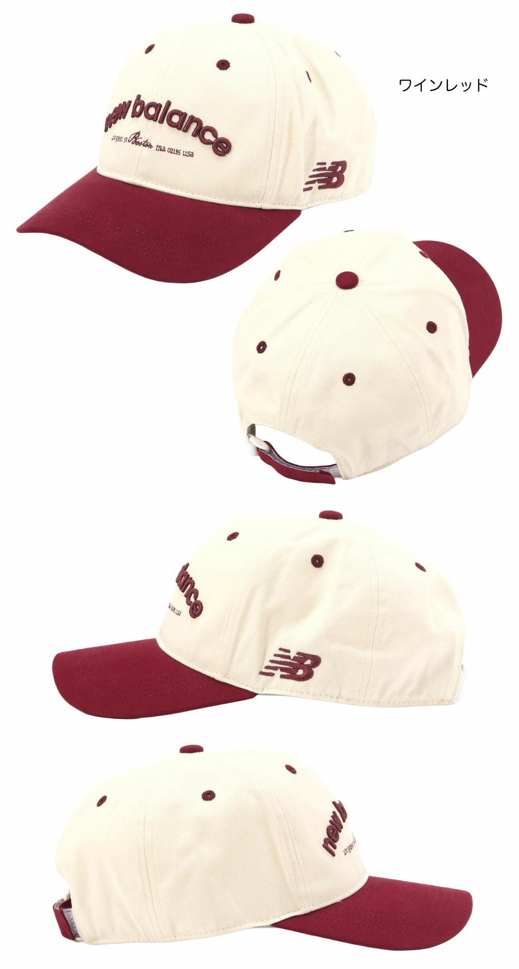 ニューバランスキャンバス6パネルキャップ012-5287001メンズゴルフキャップ帽子newbalance2025春夏モデル日本正規品