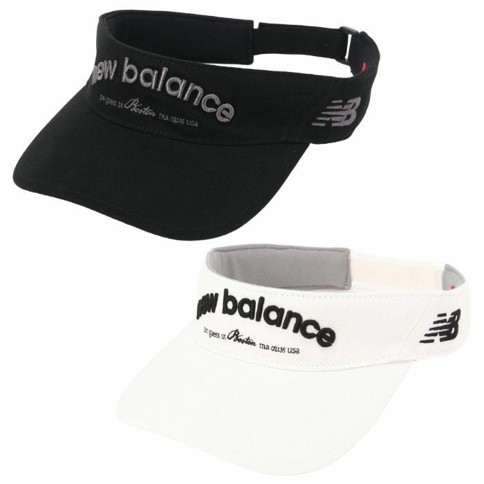 ニューバランスキャンバスバイザー012-5287002メンズレディースゴルフキャップ帽子newbalance2025春夏モデル日本正規品